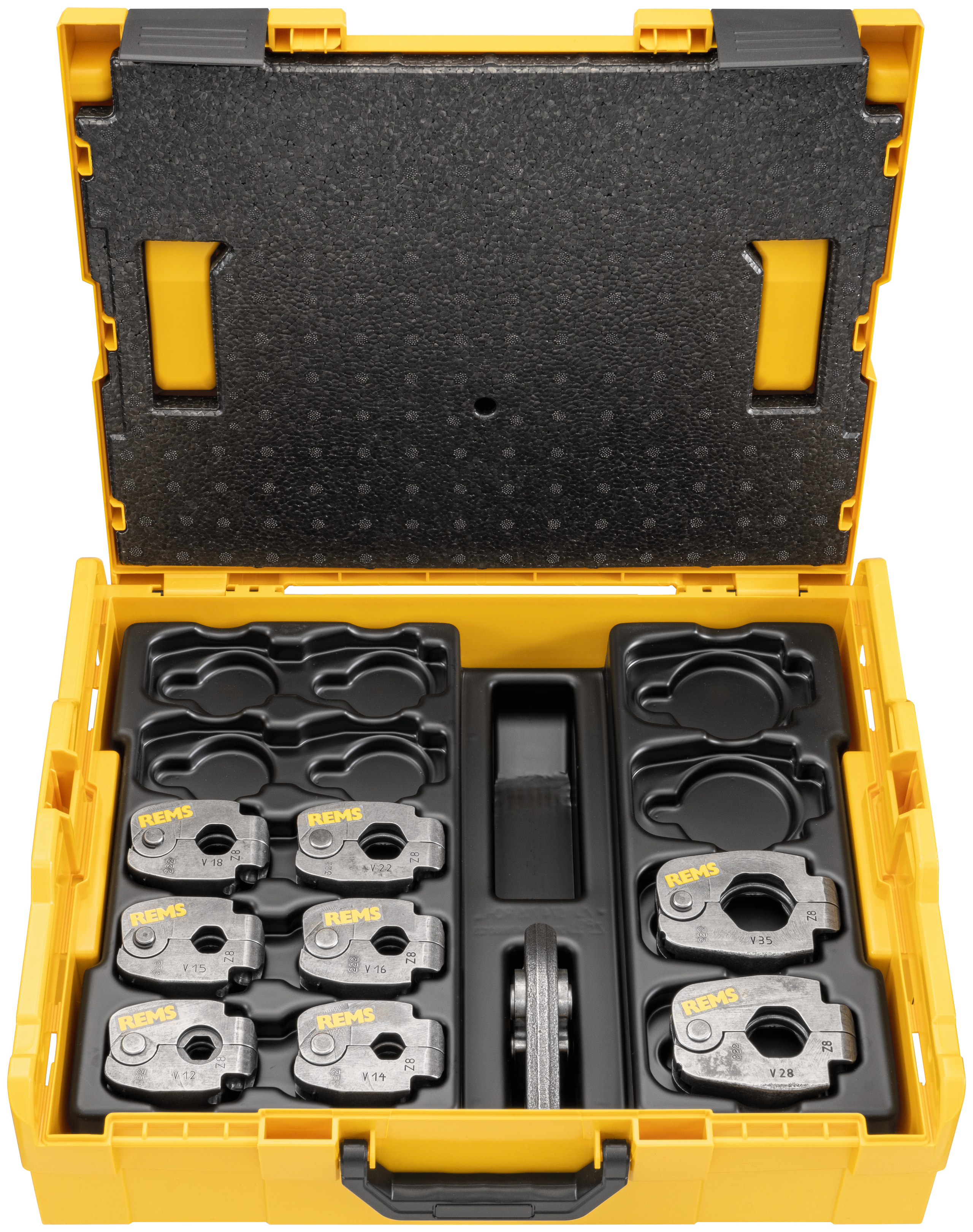 Press ring S Set V 12+14+15+16 +18+22+28+35 Mini Z8 L-Boxx REMS 574630 R thumbnail 2