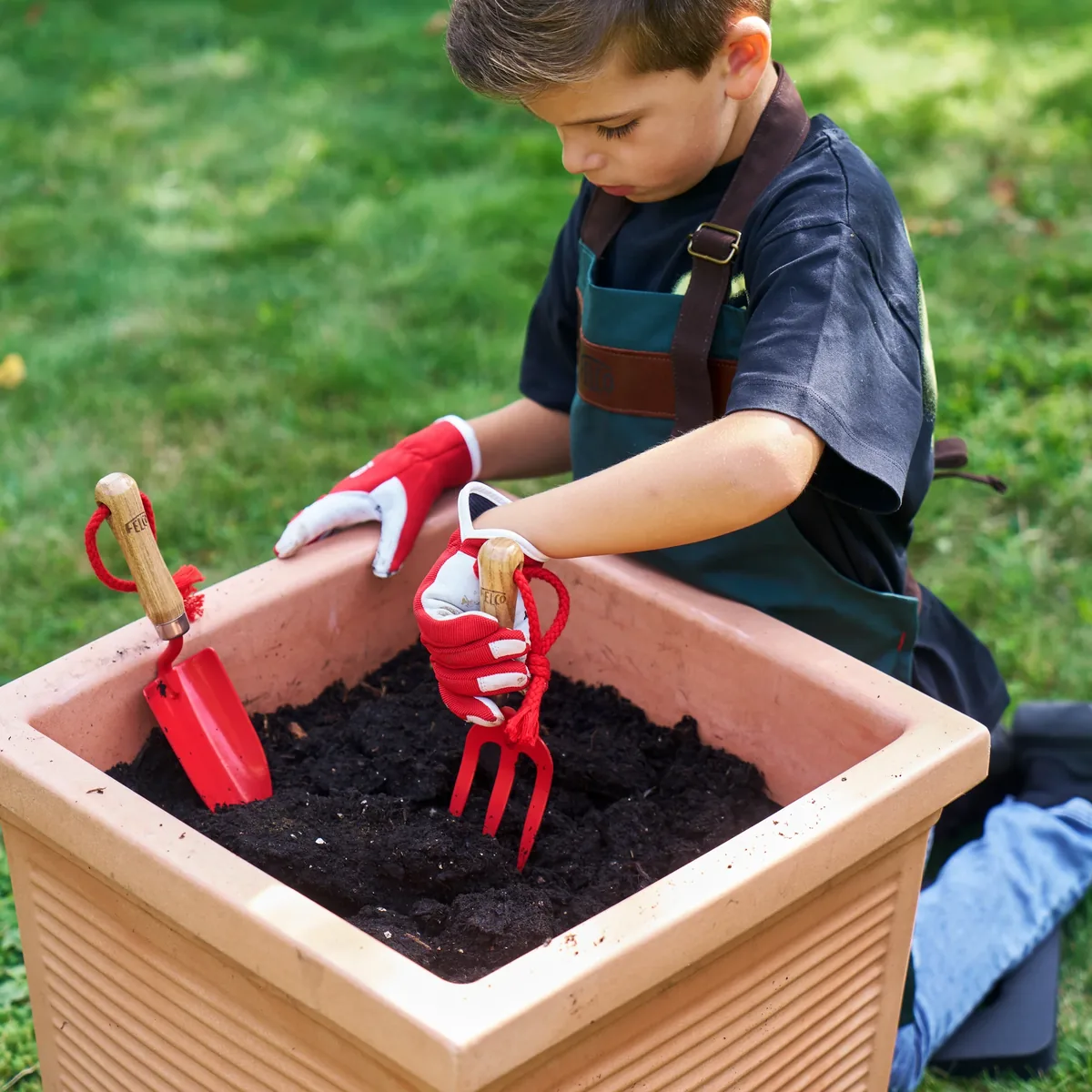 Children's gardening tool set FELCO 470 KIDS, age 4+ thumbnail 3