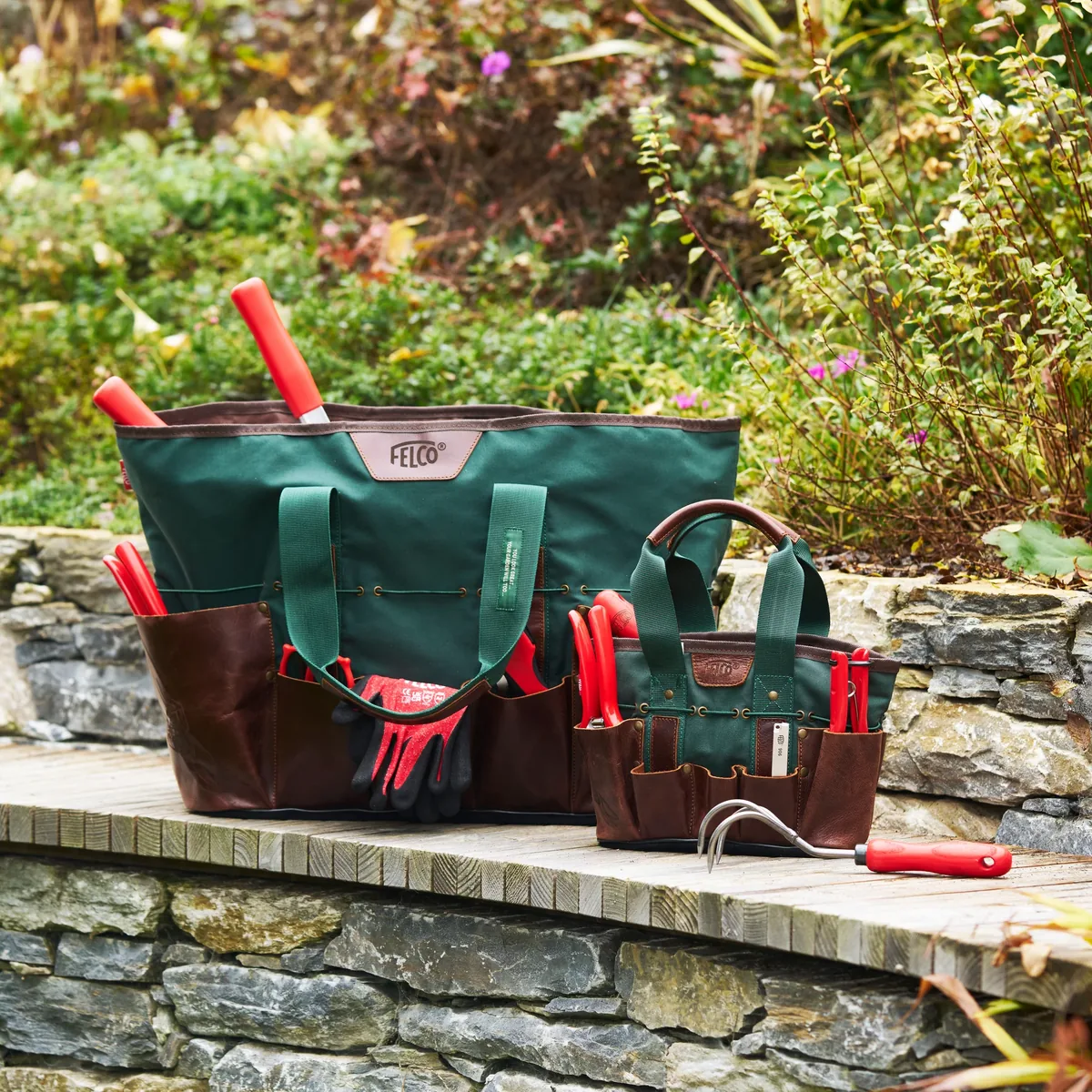 Gardening tool bag FELCO 482 canvas leather thumbnail 4