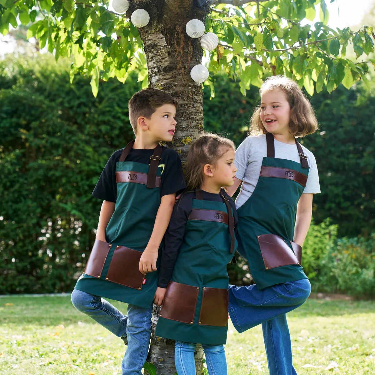 Children's gardening apron FELCO 490 KIDS canvas thumbnail 2