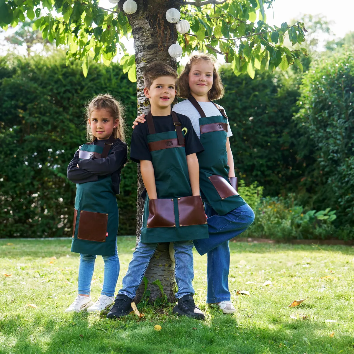 Children's gardening apron FELCO 490 KIDS canvas thumbnail 3