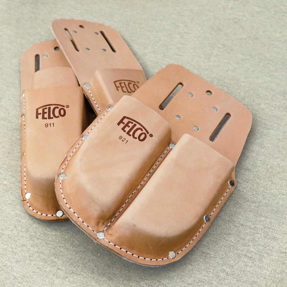 Werkzeugtasche - Ledertasche doppelt FELCO 921 für Astscheren thumbnail 3