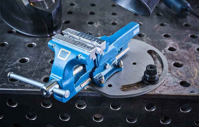 Adapter bàn hàn cho ê tô HEUER, xoay 45 độ hai phía thumbnail 3