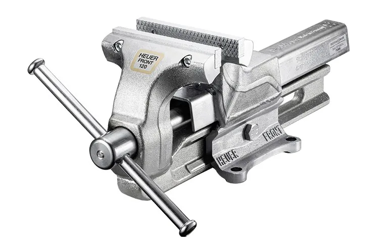 Ê tô bàn HEUER má kẹp thay được, 120 đến 160 mm thumbnail 3
