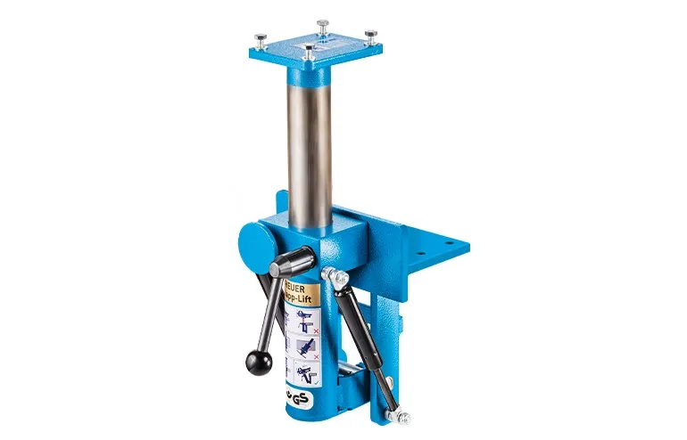 Giá gập nâng hạ ê tô HEUER Collapsible-Lift, gập, nâng, xoay