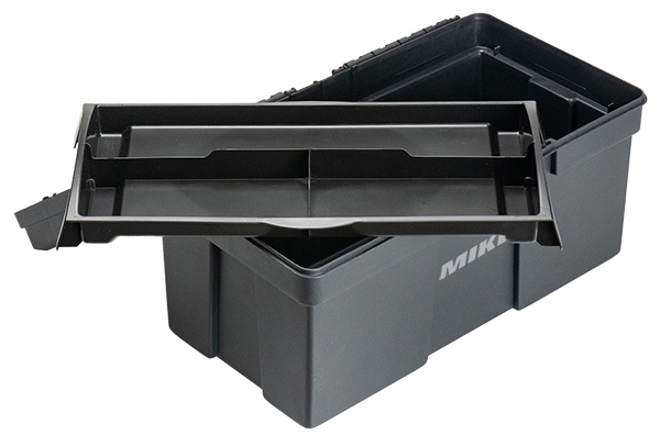 Hộp đựng đồ nghề ELORA 1382-L1 trang bị tay cầm nhựa nguyên khối có rãnh định hình, đảm bảo ổn định trong quá trình vận chuyển. Phù hợp cho kỹ thuật viên bảo trì, thợ điện, thợ cơ khí hoặc người dùng DIY. Sử dụng linh hoạt như hộp phụ kiện cho các bộ cos điện, tua vít đầu sao, hoặc dụng cụ đo lường nhỏ.