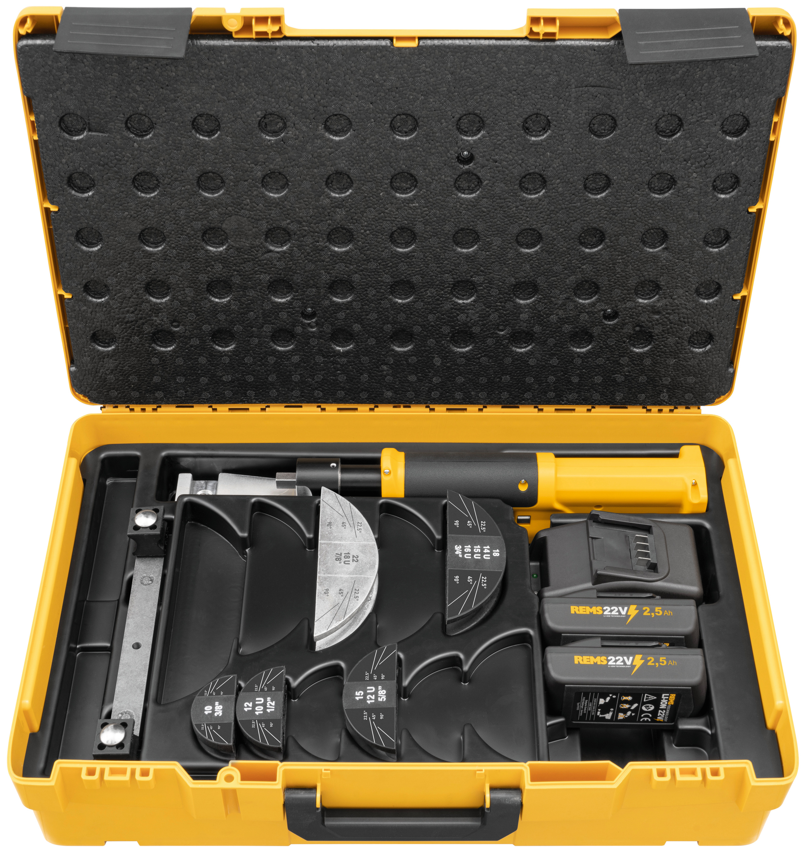 Bộ uốn ống cầm tay REMS Hydro-Swing bằng thủy lực 22V INOX 10-22 / 3/8-7/8" +batt 2.5 REMS 153420 R220 thumbnail 2