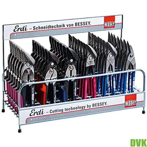 Kệ trưng bày kéo cắt tôn BESSEY DVK, khung dây kim loại, kích thước 500×230×300mm thumbnail 3