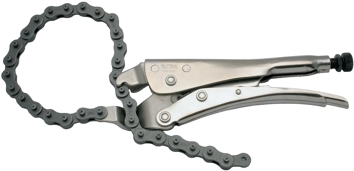 Kềm bấm chết kiểu đai xích 524-250 ELORA