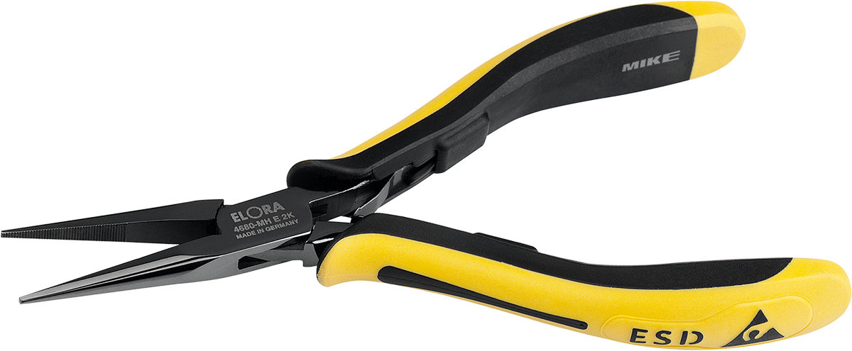 Kềm mỏ nhọn ELORA 4680-MHE2K mũi dài, chống tĩnh điện ESD