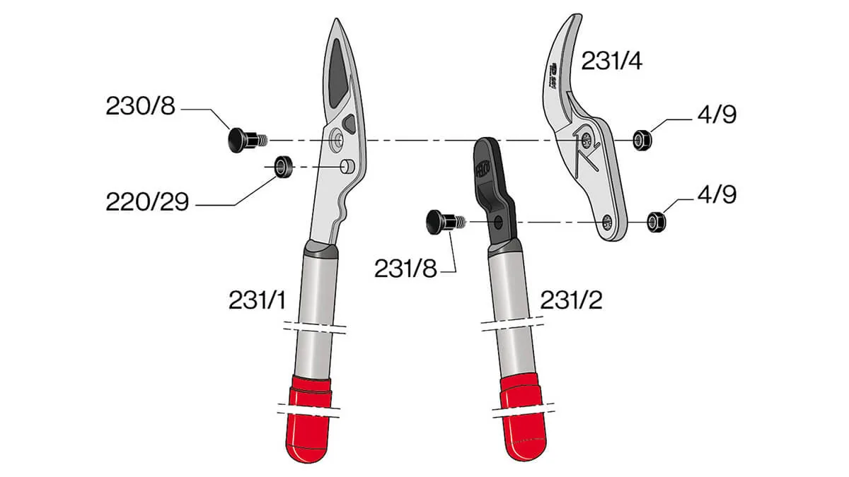 kéo cắt cành to felco 231