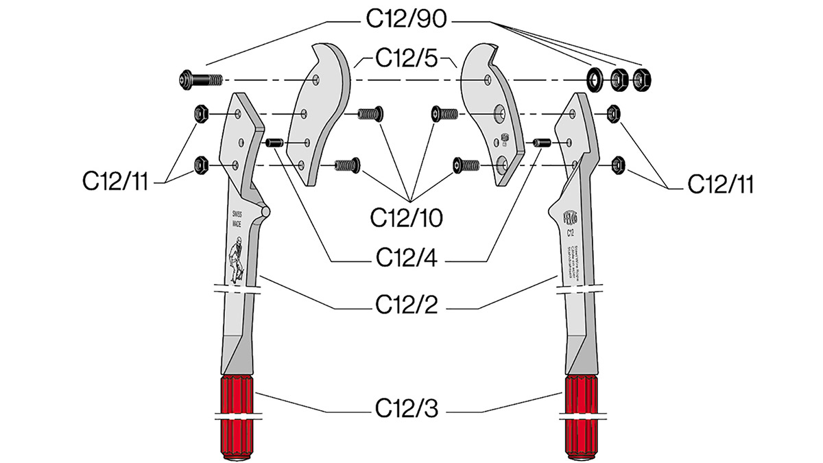 phụ tùng thay thế felco c12