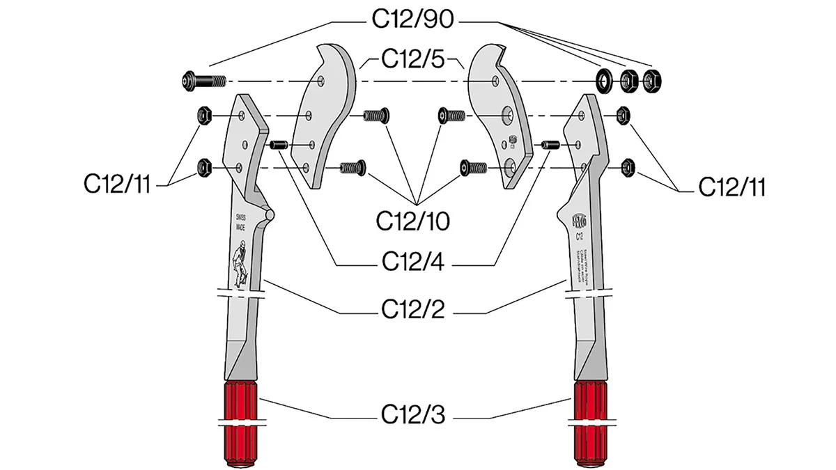 phụ tùng thay thế felco c12