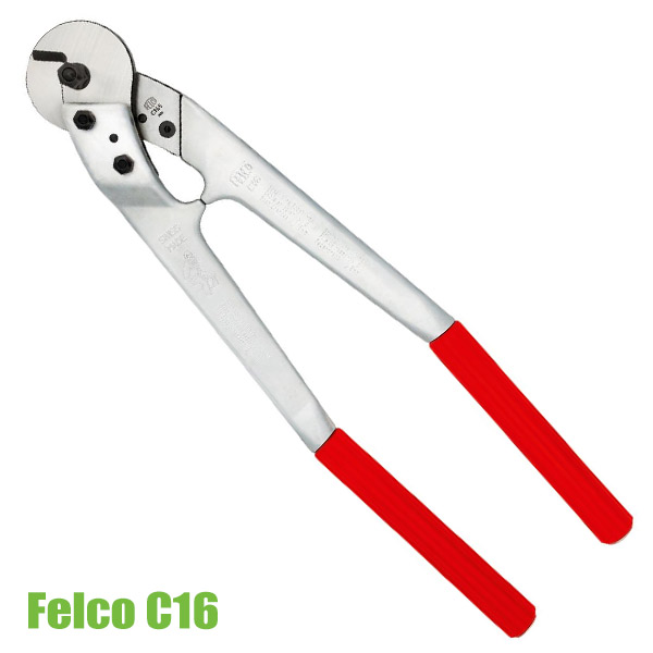Kìm cộng lực FELCO C16, cắt cáp thép đường kính tới 16mm
