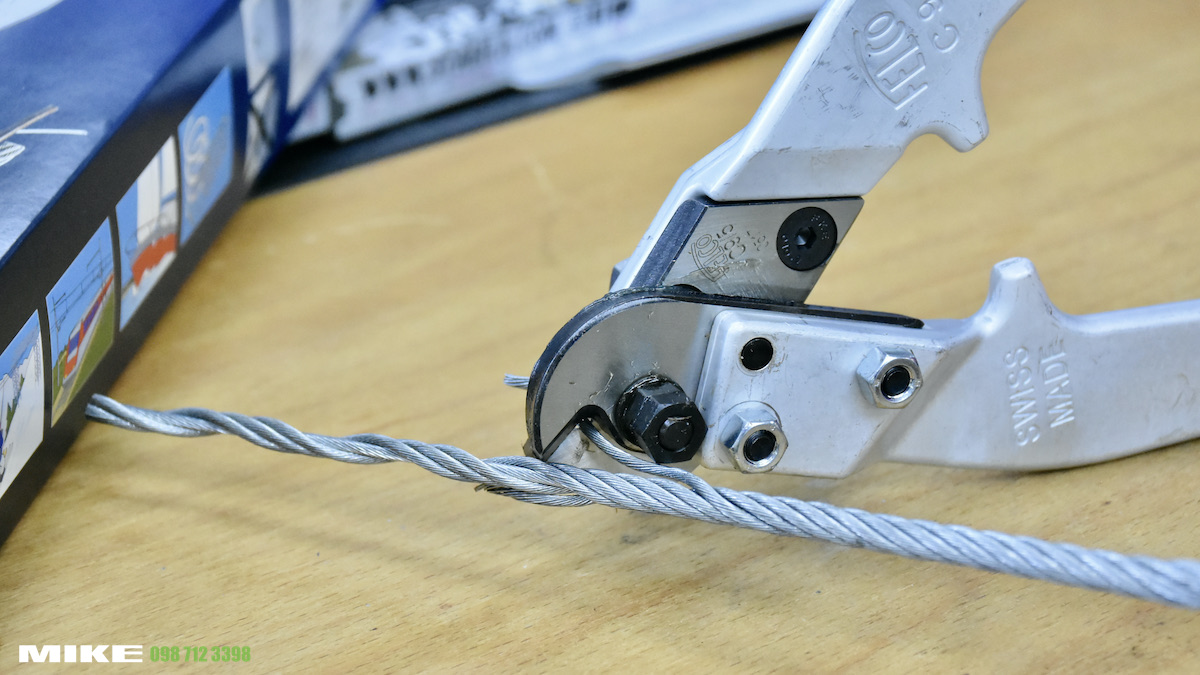 Kềm cắt cáp thép FELCO C9 có lưỡi tôi cao tần siêu cứng