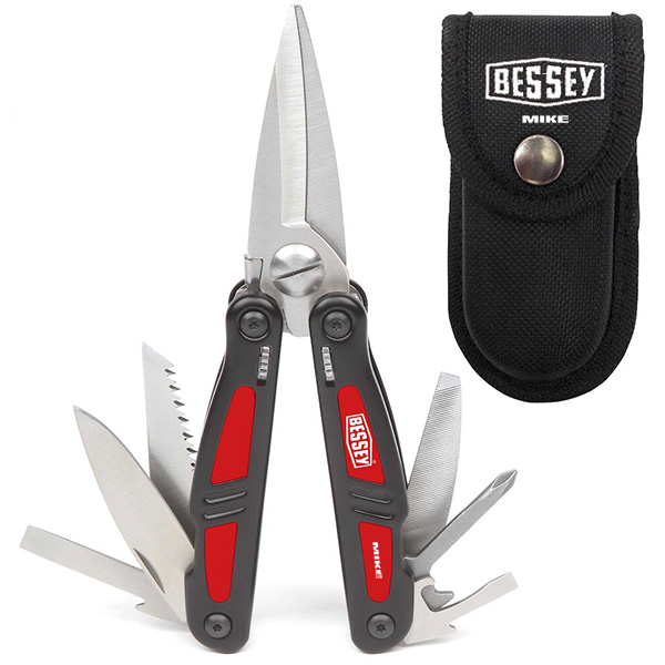 Kéo cắt đa năng BESSEY DBST, 7 mũi lưỡi kết hợp, xếp gọn