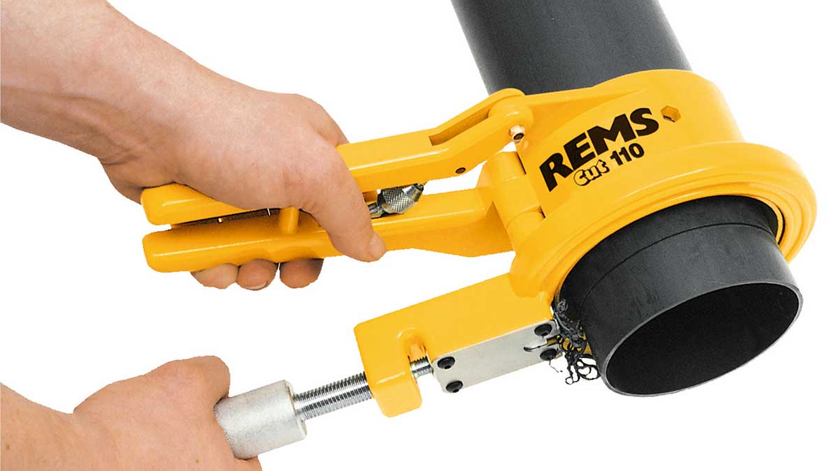 bộ dao cắt ống nhựa Rems 110P cut