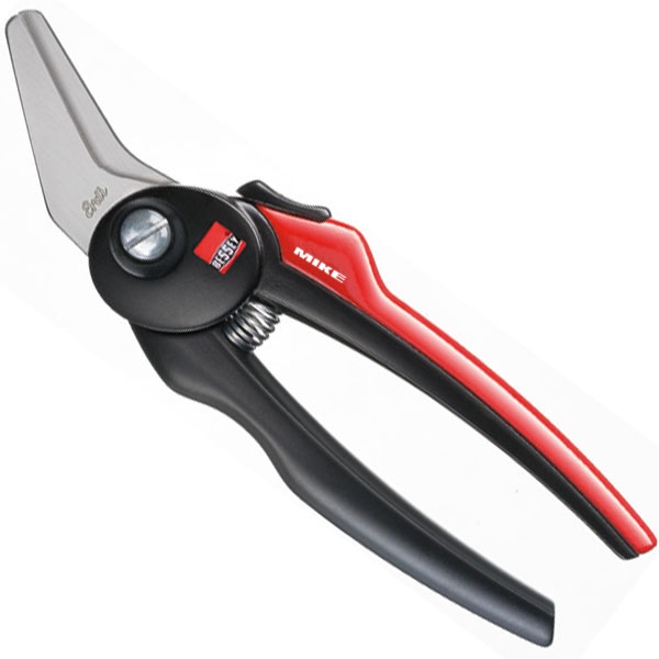 Kéo inox BESSEY D48A-2, lưỡi cắt nghiêng dài 36mm, cán nhựa