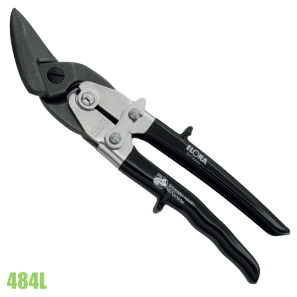 Kéo cắt tôn 1,8mm ELORA 484L, bo sang trái, độ cứng từ 60-62 HRC
