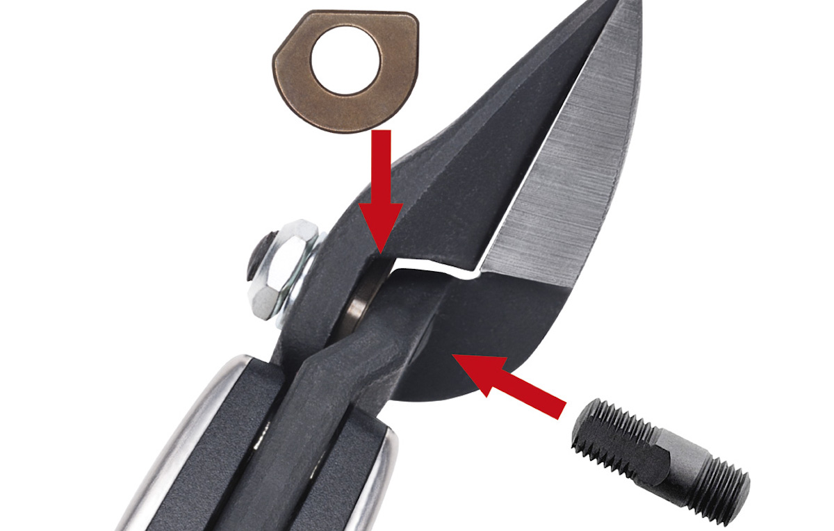 Long đền và bulong gắn kết lưỡi kéo cắt tôn D39ASS