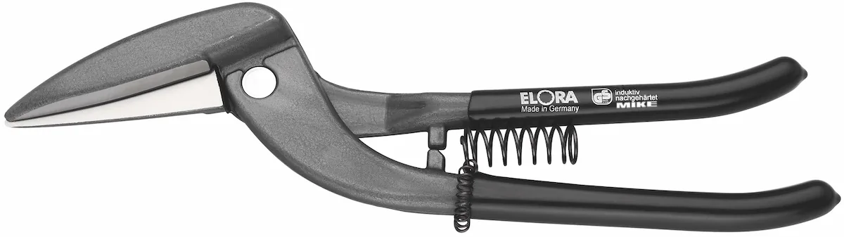 Kéo cắt tôn mỏ bồ nông, hướng thẳng, bo cua sang phải Elora 487R