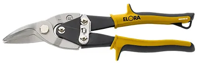 Kéo cắt tôn hướng thẳng ELORA 402/1-L, tấm kim loại dày 1.2mm