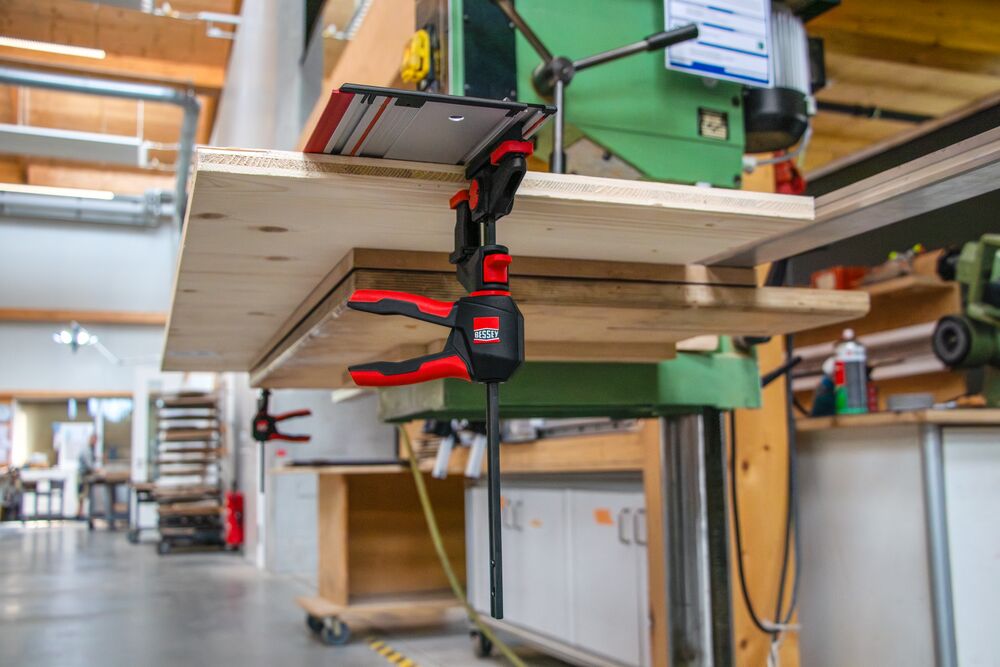 Kẹp bàn một tay với tay cầm xoay cho ray hướng EZR360 BESSEY EZR360-15SET - 150, 60 thumbnail 7