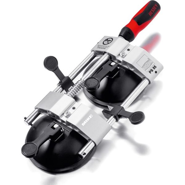 Kẹp tấm phẳng BESSEY PS55, bề mặt nhẵn, lực kẹp 260N