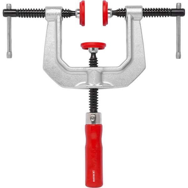 Cảo chữ C kẹp cạnh BESSEY KT8, có 3 điểm giữ phôi khi hàn