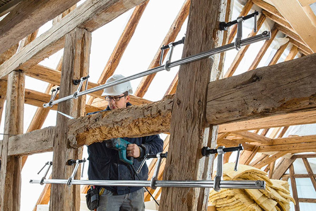 Cảo kẹp gỗ chữ F đa năng