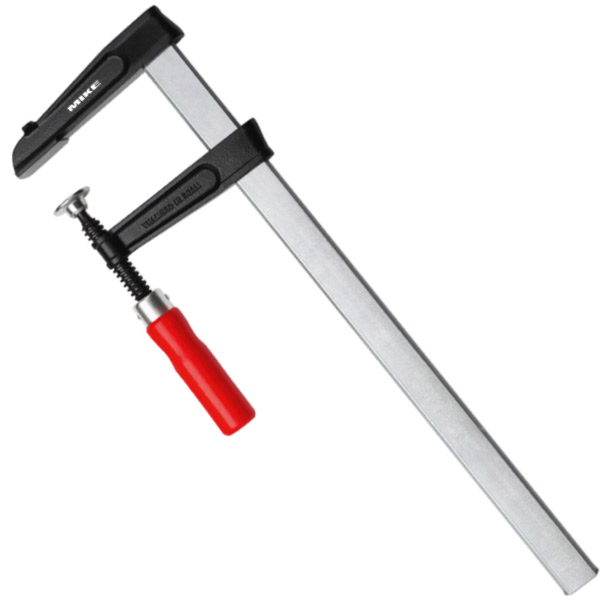 Vam chữ F có lực kẹp 6500N, BESSEY TGKR, thanh ray phẳng.