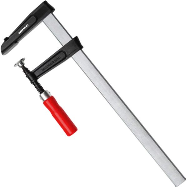 Vam chữ F có lực kẹp 6500N, BESSEY TGKR, thanh ray phẳng.