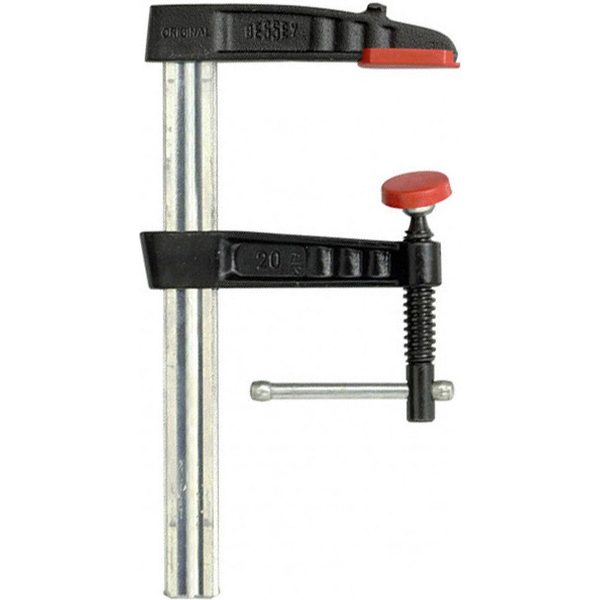 Cảo kẹp gỗ chữ F, BESSEY TG-K ngàm thép đúc, tay quay chữ T