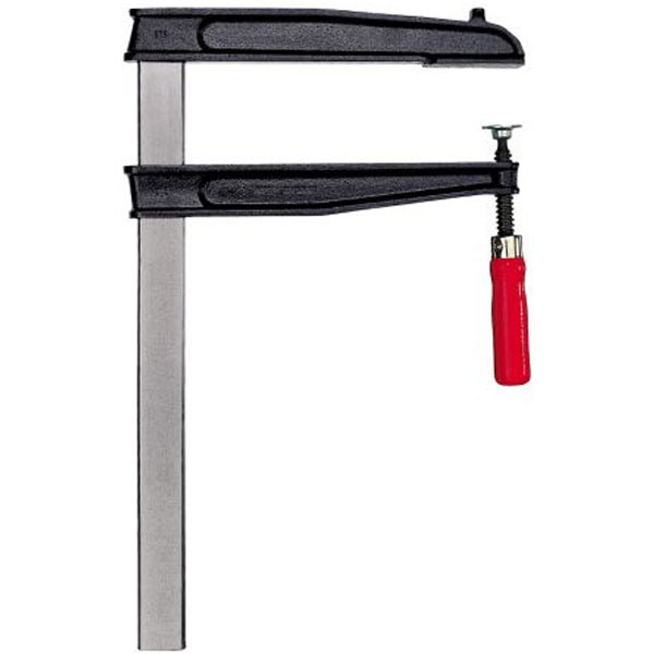 Cảo kẹp gỗ chữ F tay vặn cán gỗ BESSEY TGNT, lực kẹp 7000N