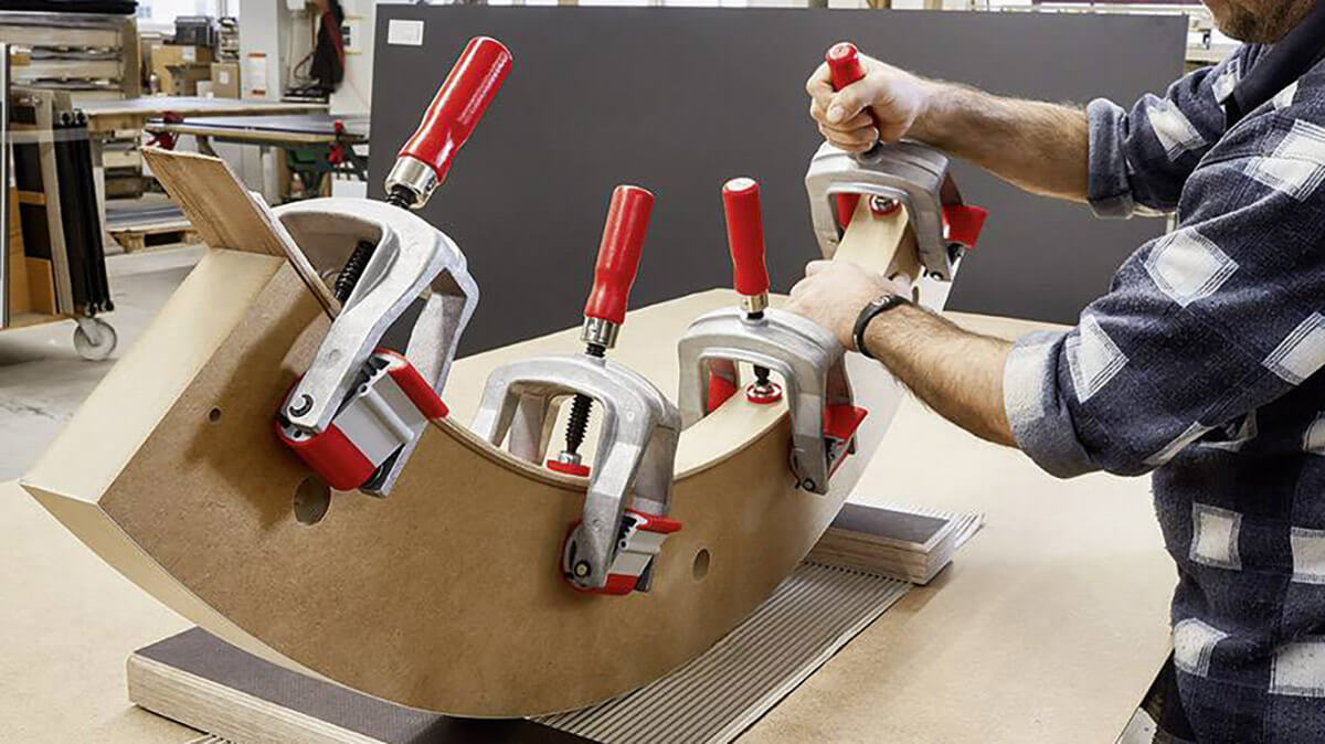 kẹp gỗ chữ C KF