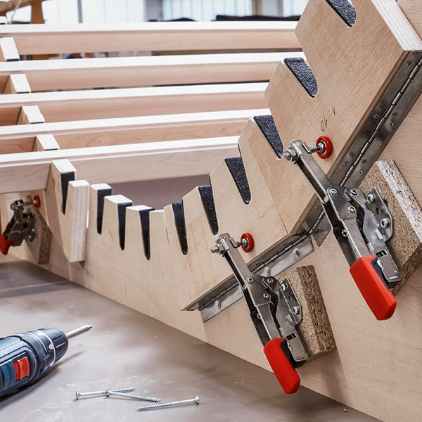 Kẹp gỗ ngàm 35-60mm, hàng chính hãng Bessey Germany