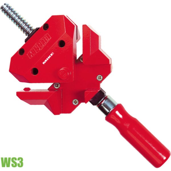 Kẹp góc vuông BESSEY WS3, size 2x55mm độ sâu ngàm cặp 30mm