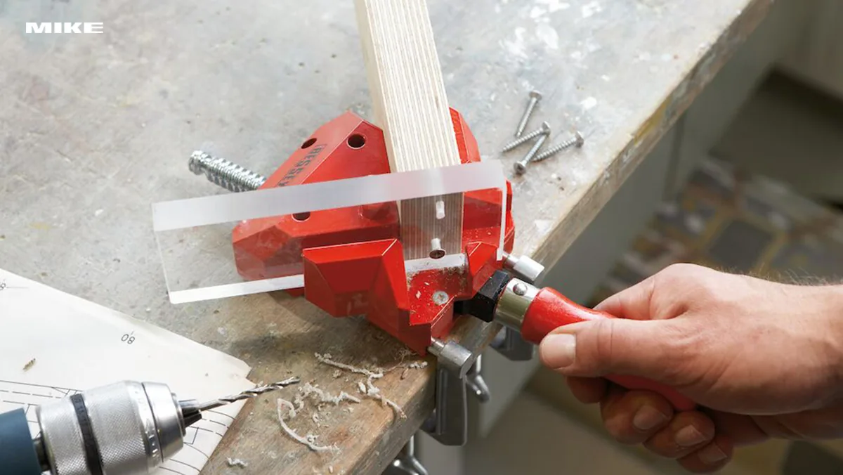 Kẹp góc vuông BESSEY WS6, eto kẹp góc 2x100mm, ngàm 36mm