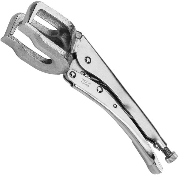 Kẹp hàn bấm chết ELORA 510TG-280, tay cầm cong