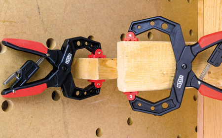 ứng dụng của cảo kẹp nhanh kiẻu XCR của BESSEY