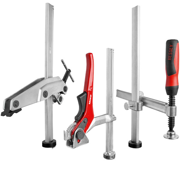 Kẹp phôi hàn BESSEY TWV ngàm điều chỉnh độ với linh hoạt