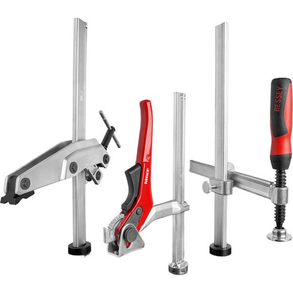 Kẹp phôi hàn BESSEY TWV ngàm điều chỉnh độ với linh hoạt