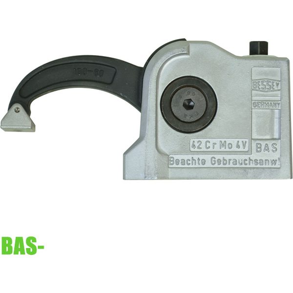 Kẹp phôi BESSEY BAS-C trên bàn máy công cụ 88-97mm