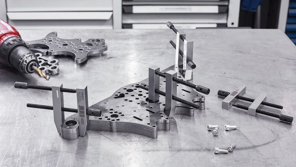 Cảo vít song song BESSEY PA, trục đôi lực kẹp 1500N