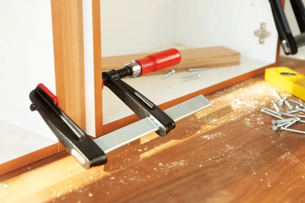 Vam kẹp gỗ chữ F BESSEY TGRC30B6, độ mở ngàm 300 mm, tay cầm bằng gỗ, lực kẹp 5500 N thumbnail 3