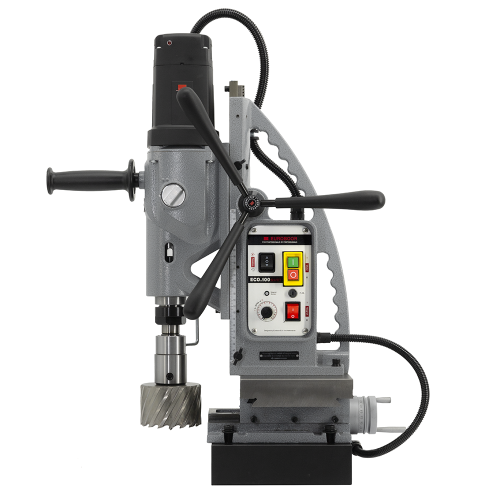 Magnetic drilling machine, 100 mm, 220 V. Euroboor ECO.100S+/CT2 - 1/8, M3 thumbnail 2