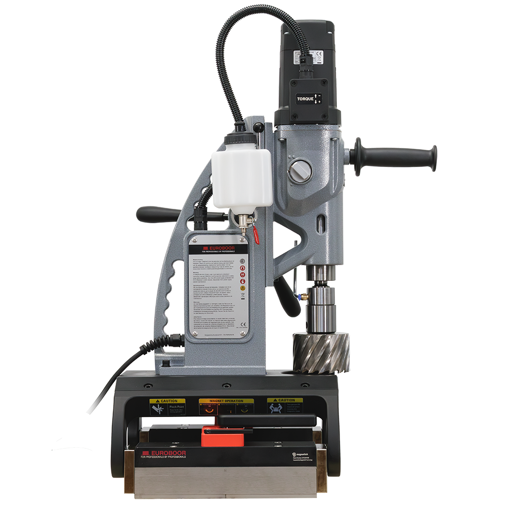 Magnetic drilling machine, 100 mm, 220 V. Euroboor TUBE.100S+/T - 1/8, M3 thumbnail 5