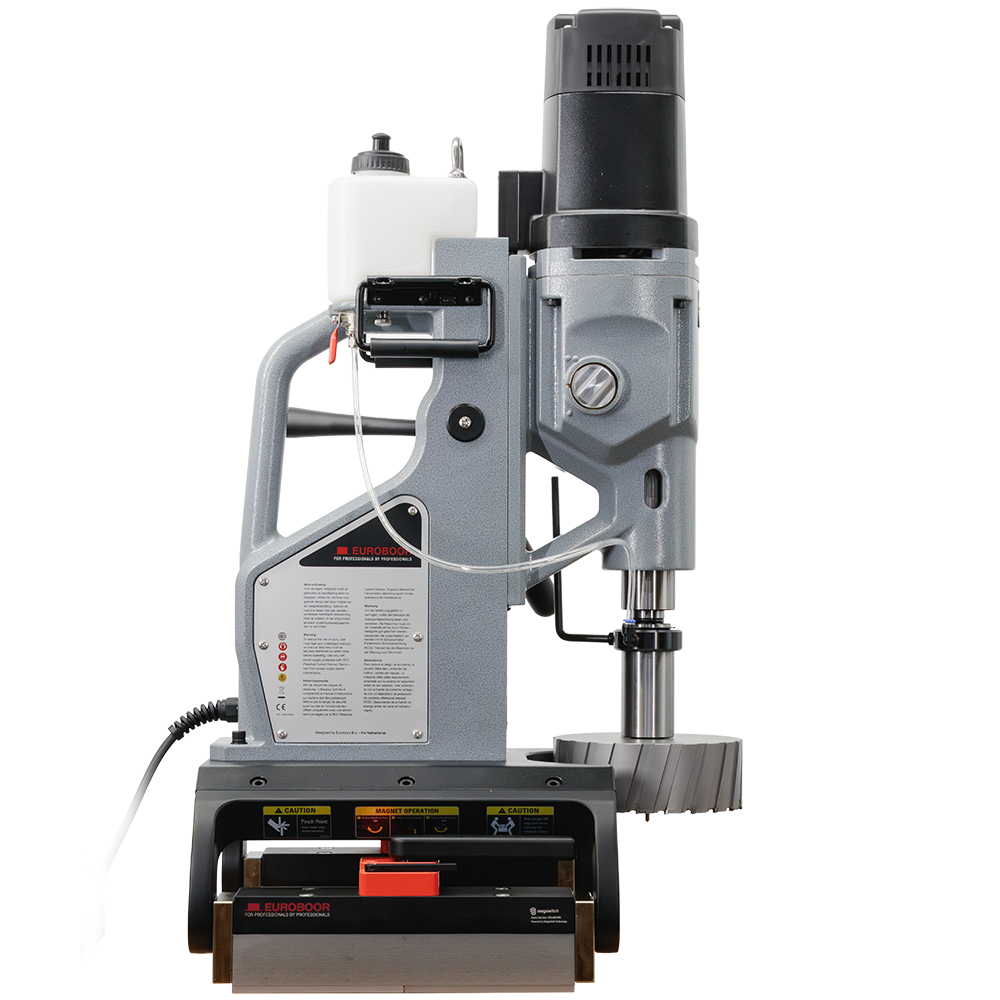 Magnetic drilling machine, 200 mm, 220 V. Euroboor TUBE.200S/T - 1/8, M3 thumbnail 4