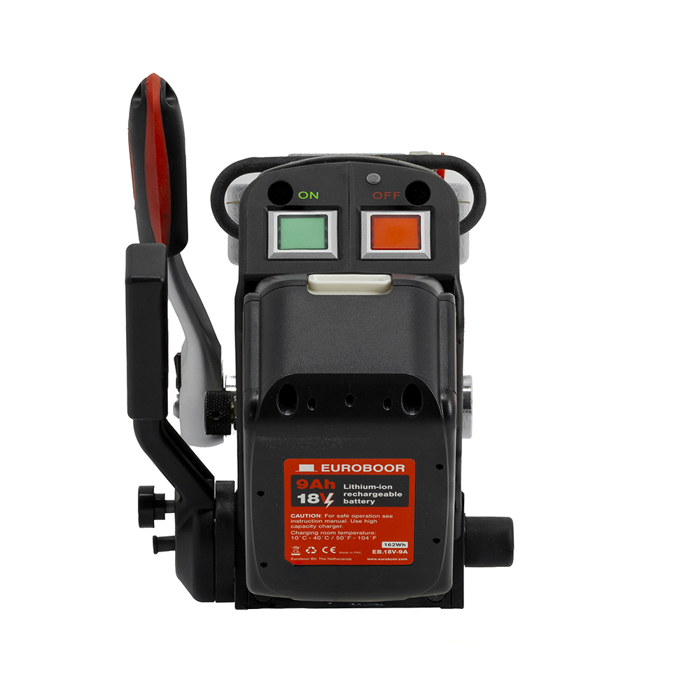 Cordless magnetic drilling machine, 36 mm / 1 7/16", EU. Euroboor Set 1: EBM.36+LP/P-18V 5Ah Package Deal - 7/16, 12 thumbnail 2