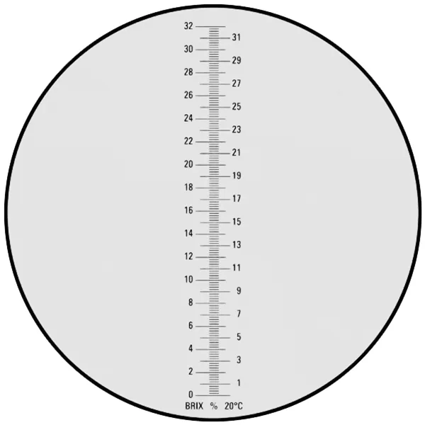 Refraktometer 653200, misst Zuckergehalt, Salzgehalt und Alkoholgehalt thumbnail 2